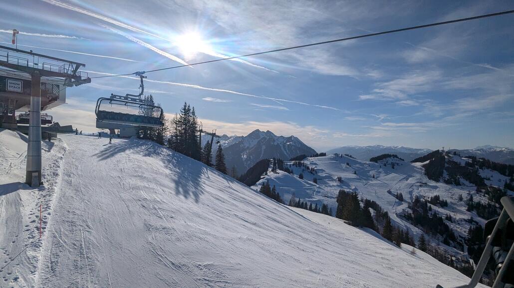 Rückweg nach Alpendorf via Sonntagskogel
