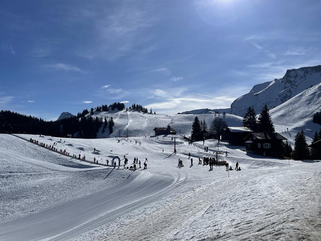 Föhnig wars und warm mit 7 Grad oben und unten 19