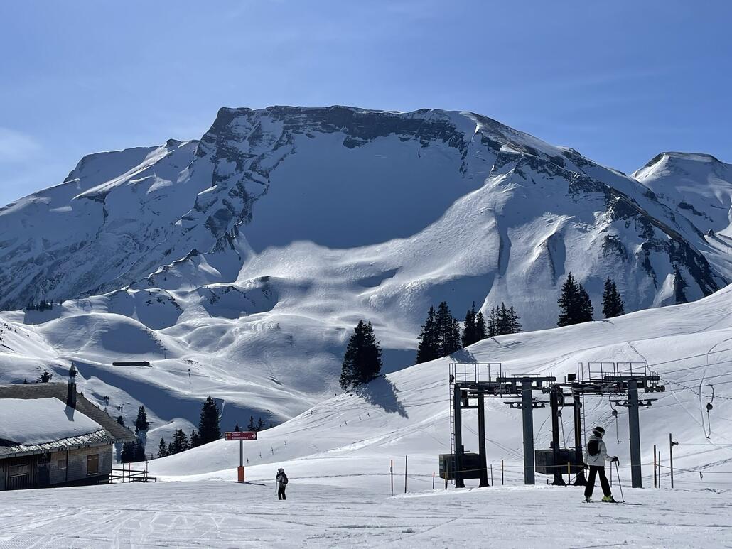 Blick auf den Schwalmis ist immer schön