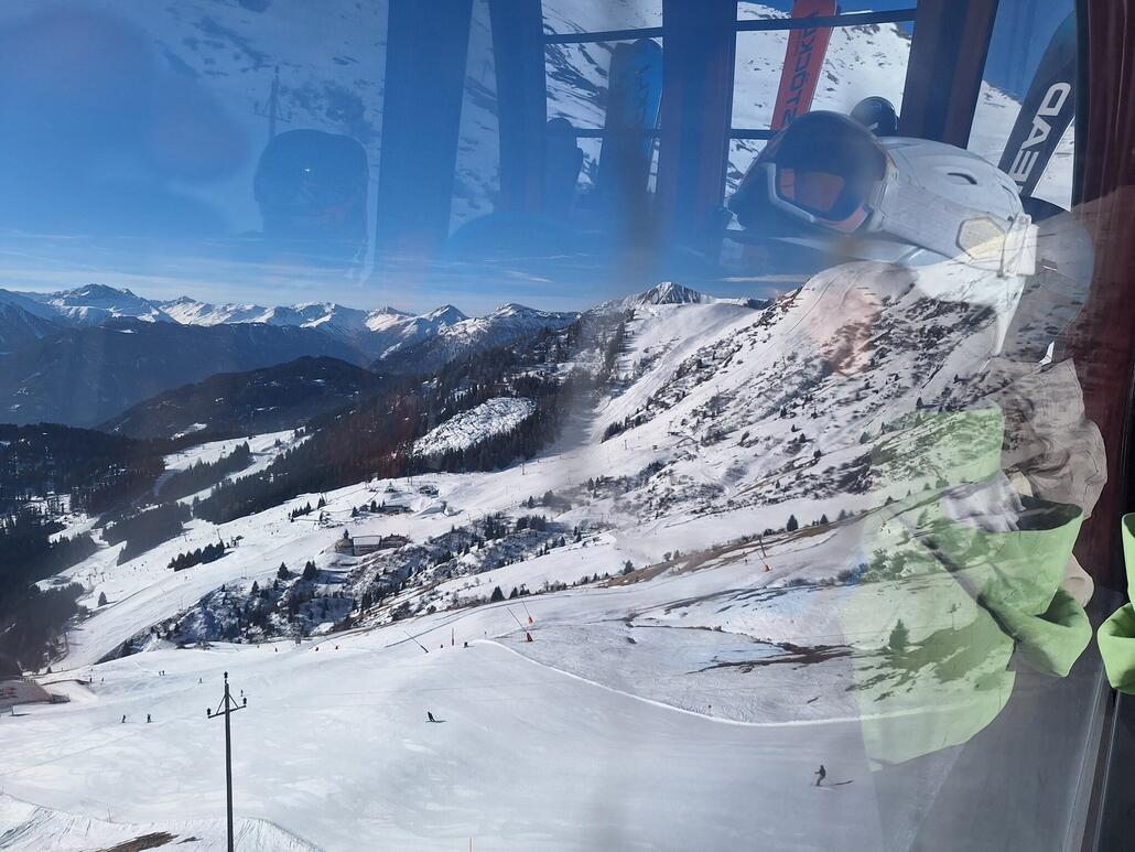 Ausblick von der Schönjochbahn