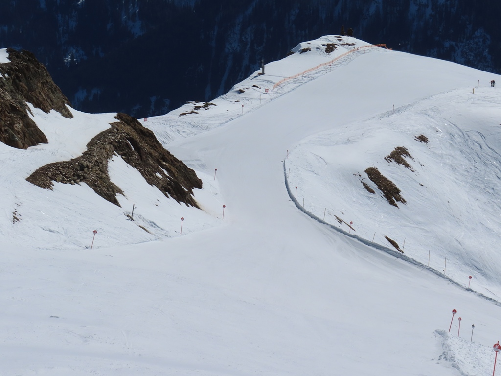 Die gleiche Piste im Zoom