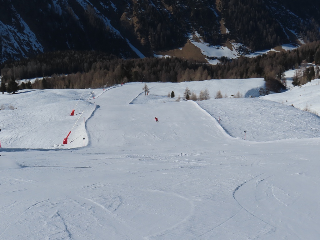 Piste 35 an der Höllspitzbahn