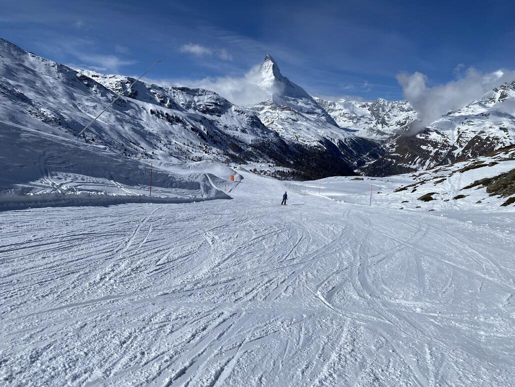 Fluhalp. Ein Genuss optisch und auch skifaherisch.