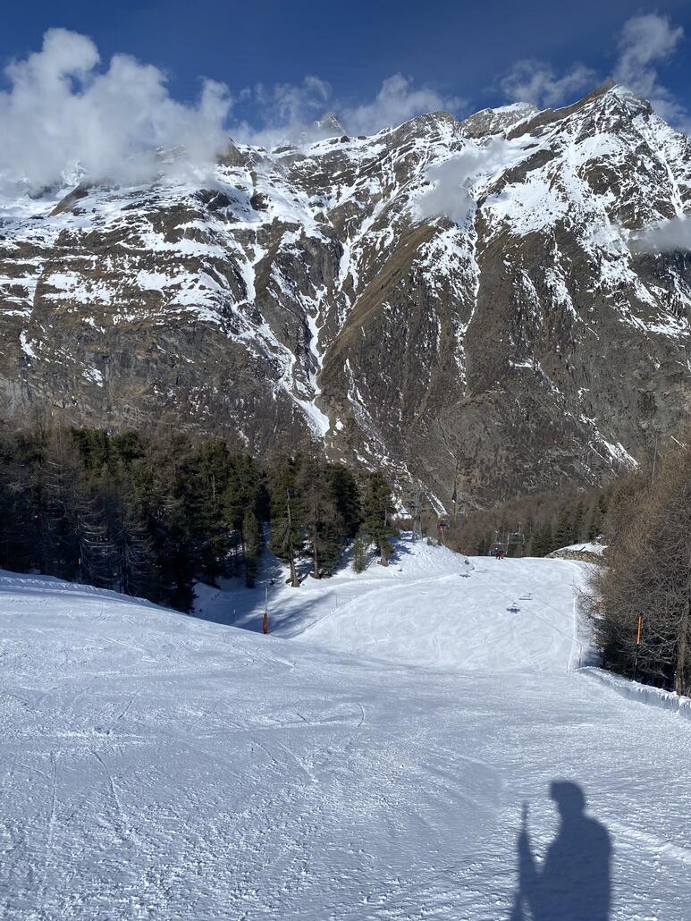 Obere National zur altehrwürdigen KSB Patrullarve. Piste ist herrlich griffig.