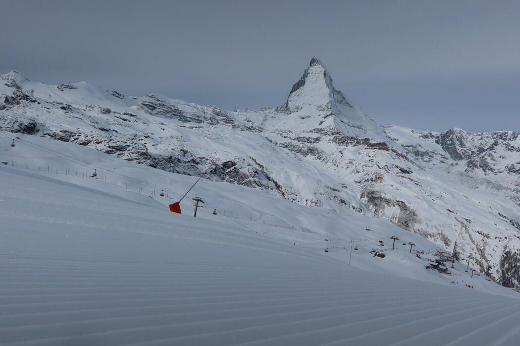 Endlich mal ein Wolkenfreies Matterhorn