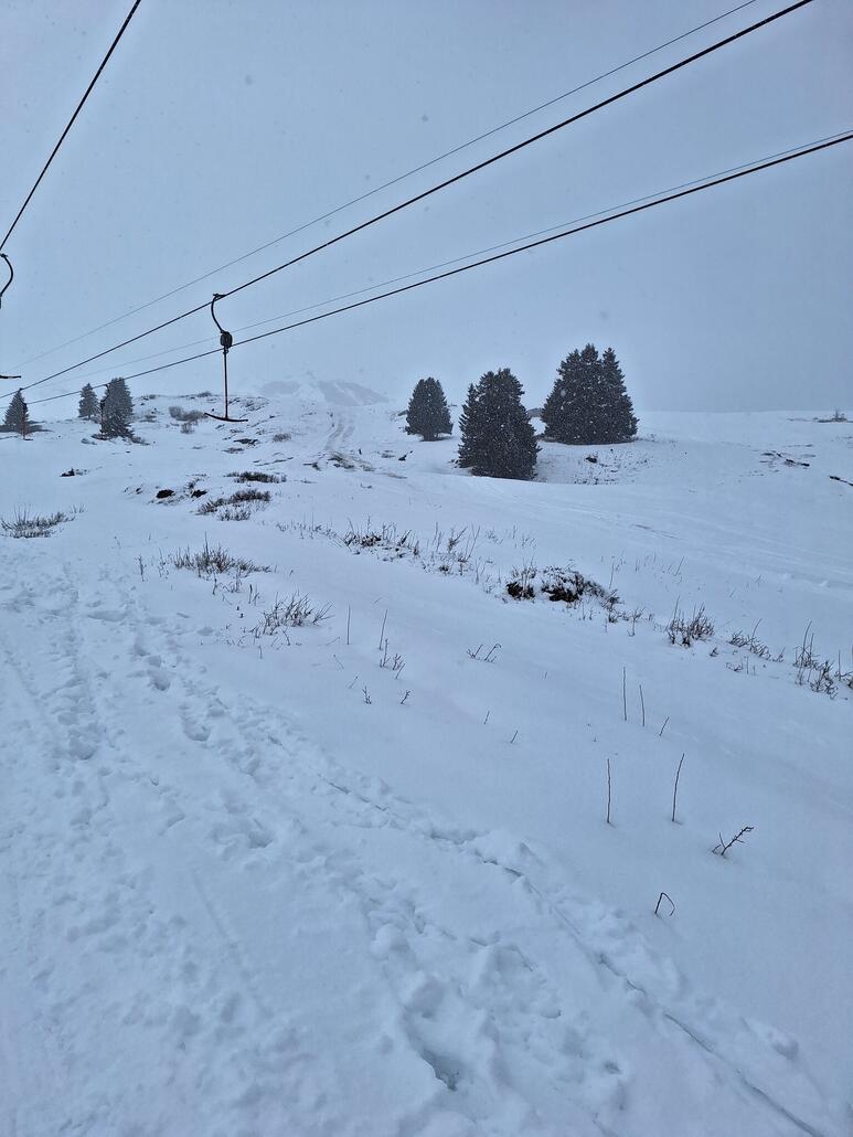 Geschlossene Piste 17 - Scargneras