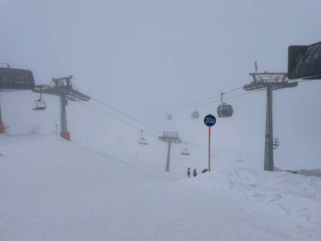Mehr Fotos vom Nebel sind nicht wirklich interessant.