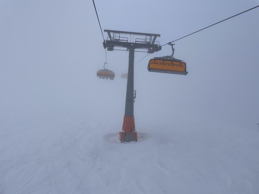 Danach wieder nichts