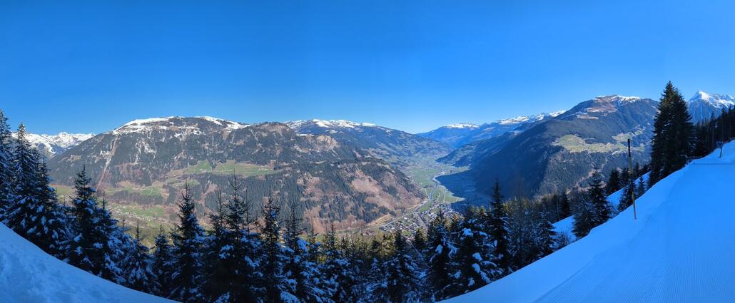 Blick ins Zillertal