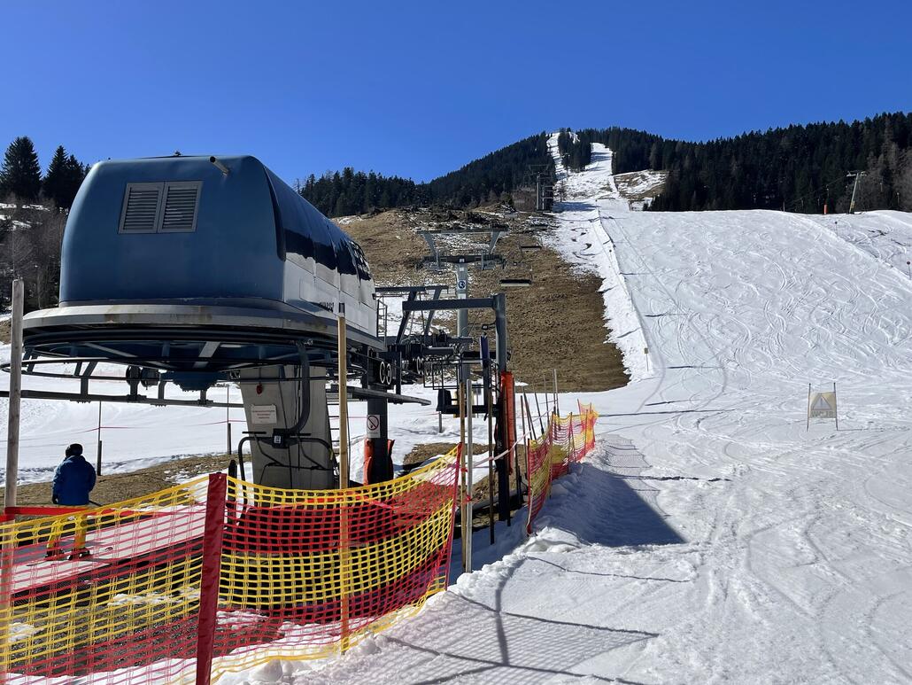 Einhornbahn leicht firnig sehr schön zum carven