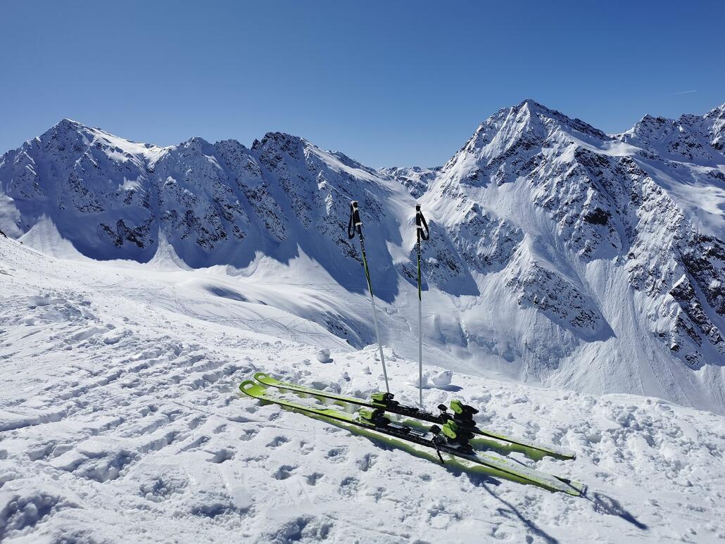 6. Fotostopp. Hochwinter im Hochgebirge.
