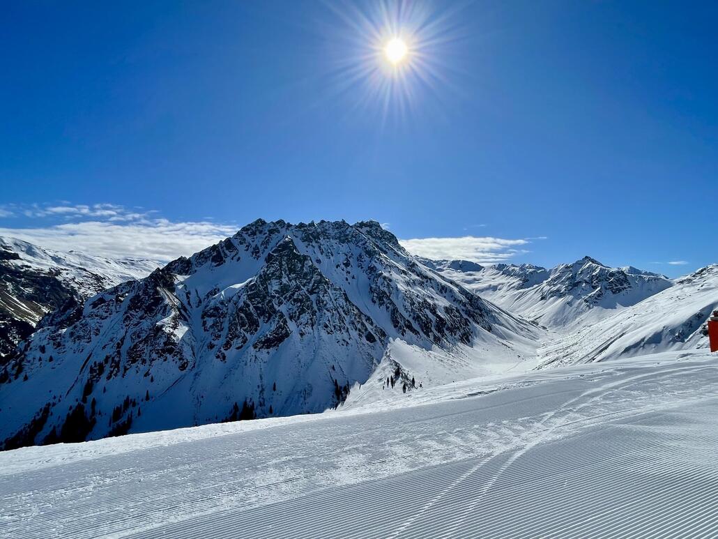 Tolle Aussicht so am ende vom Tal