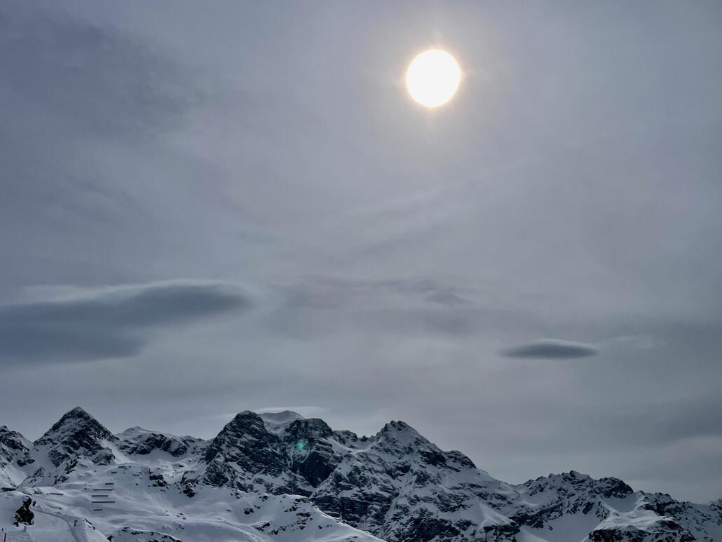 Föhnige Wolkenschicht