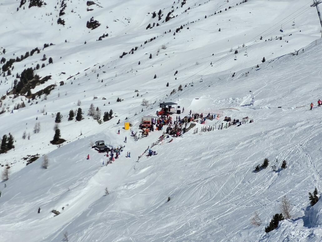 Lage des Events am Rotzéhang.