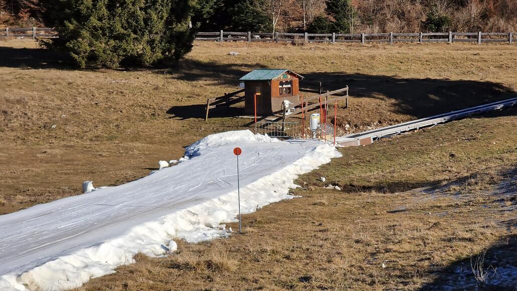 Verbindungsförderband Villaggio im Bereich Laghetto.