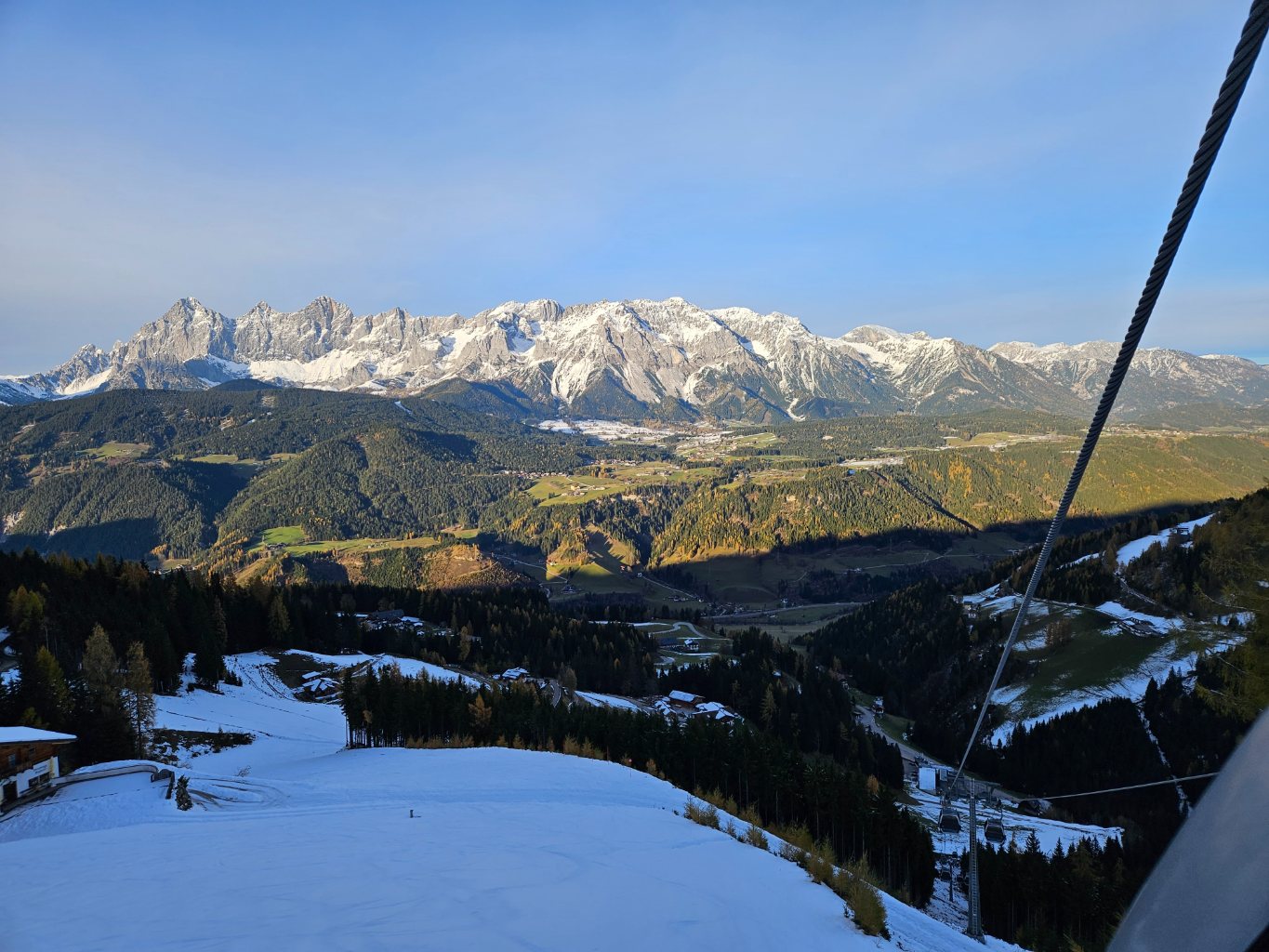 Bis in ein paar Minuten von der Planai.