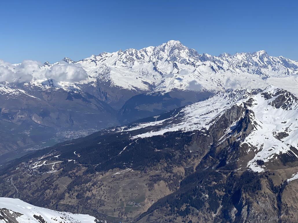 Schöner Blick vom Glacier