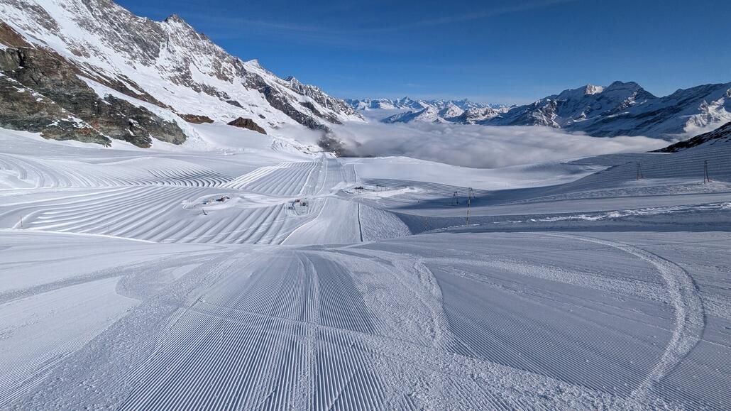 Platteau in Richtung Längfluh