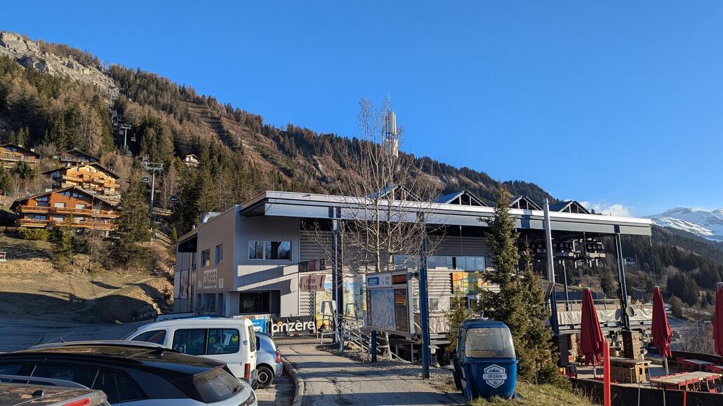 Gondelbahn in Anzere