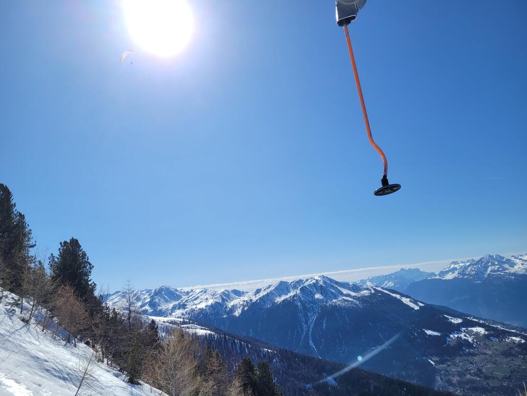 Toll anzusehendes Wolkenmeer Richtung Westen