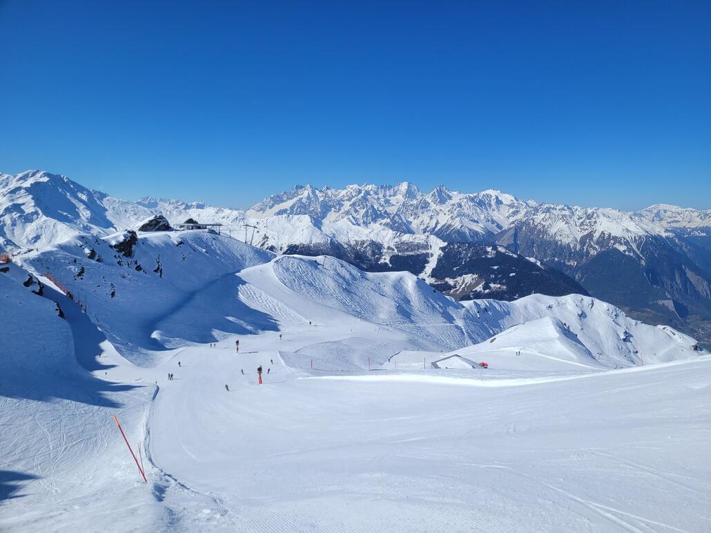 Hauptvariante Atttelas. Um kurz vor 11 machte ich mich dann bereits wieder zurück Richtung Siviez