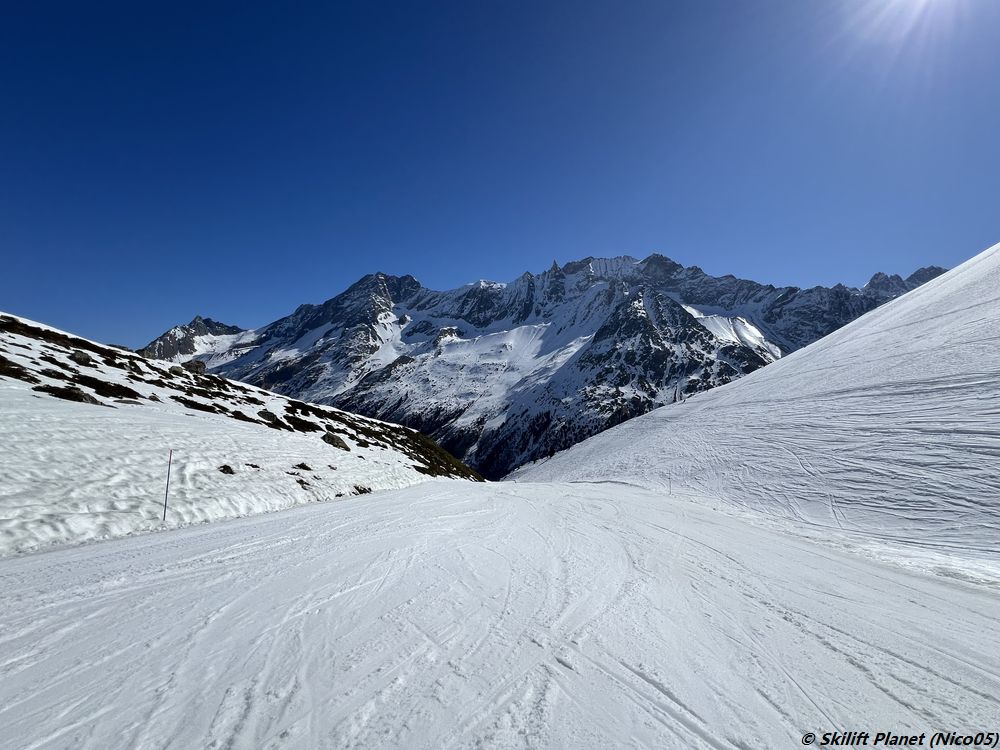 Blaue Piste La Combe
