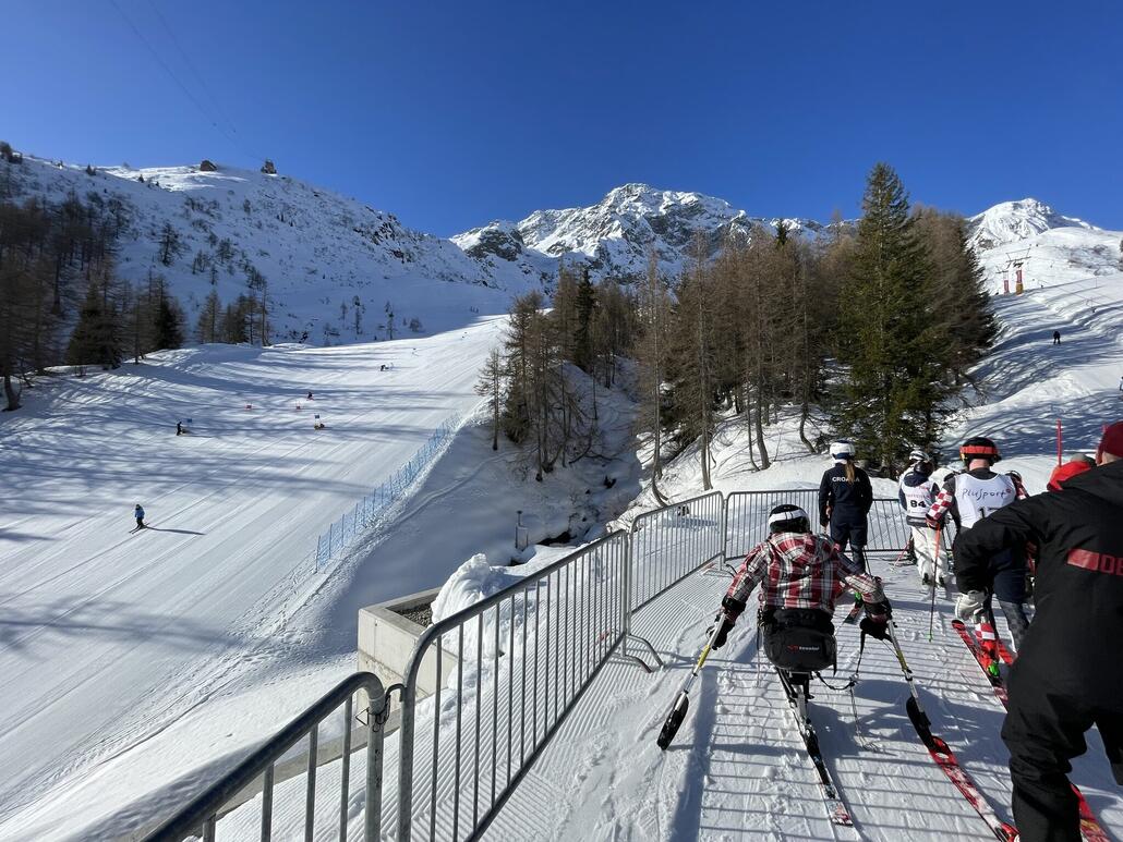 Comascne musste man am morgen immer ein wenig anstehen.