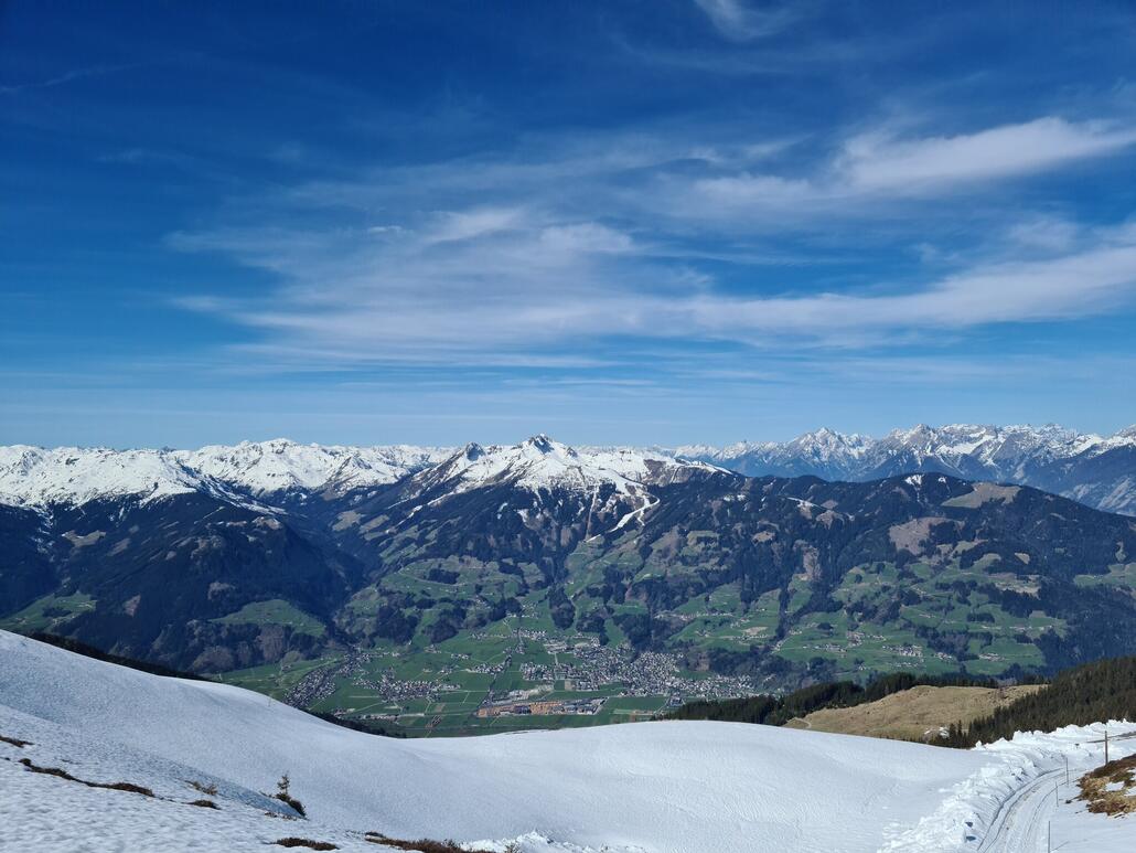 Blick ins Zillertal