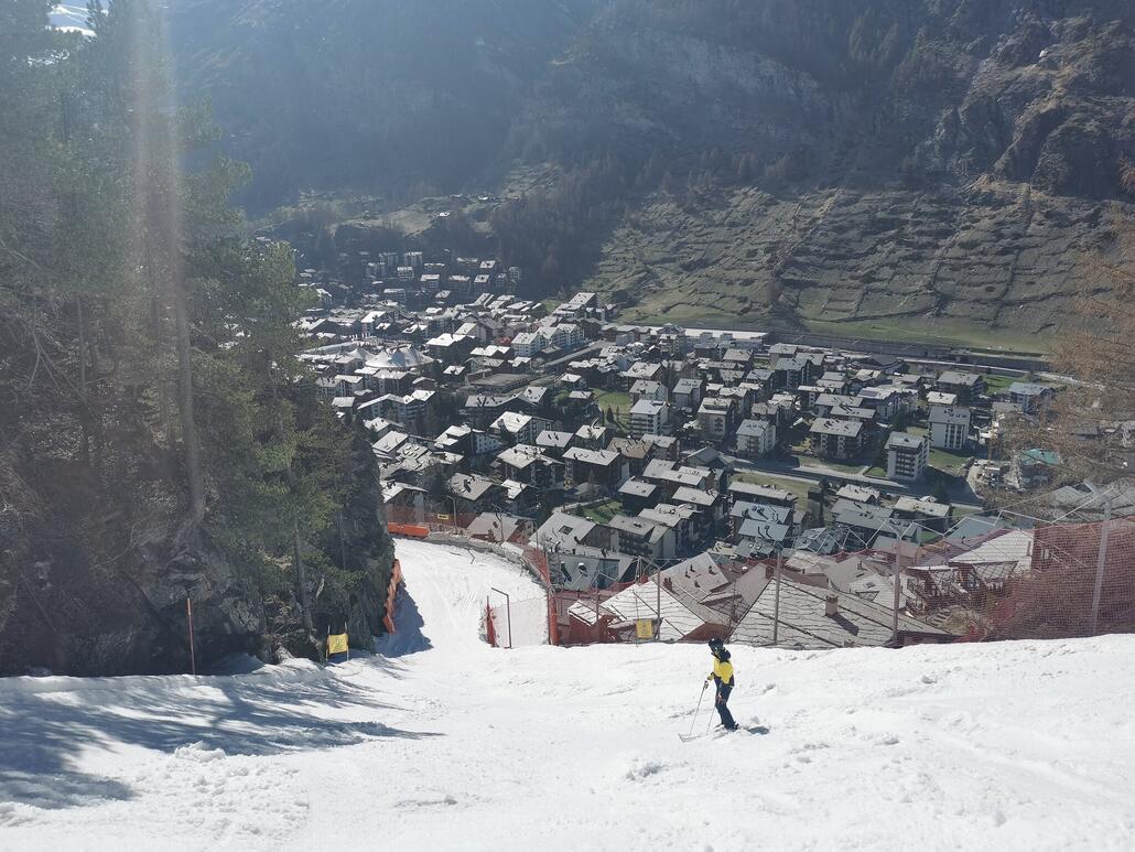 37. Talabfahrt am Sunegga.