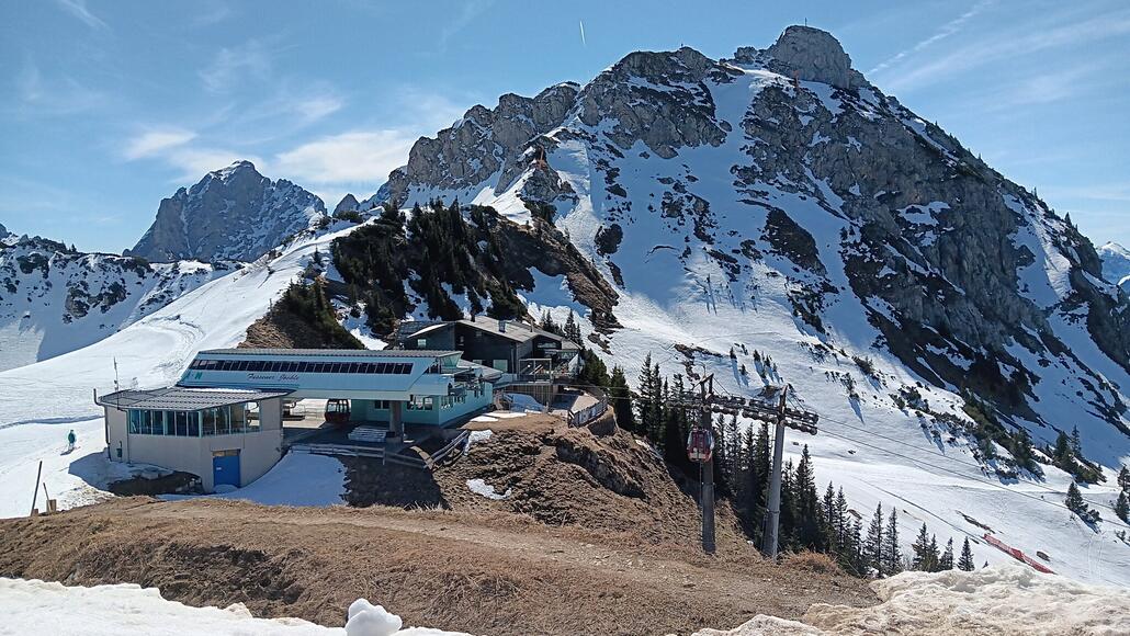 Bergstation der Gondelbahn