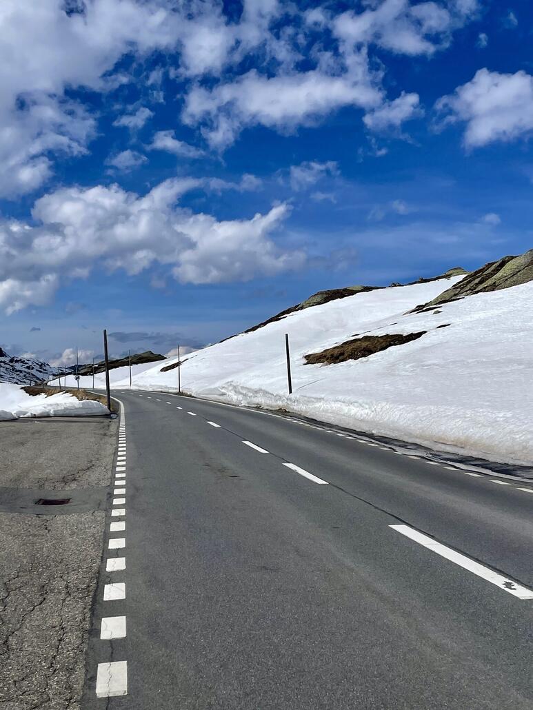 gings über den Flüelapass.