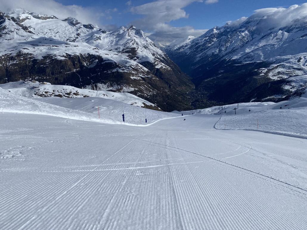 Furggsattel-Furgg via Garten: heeeerlich