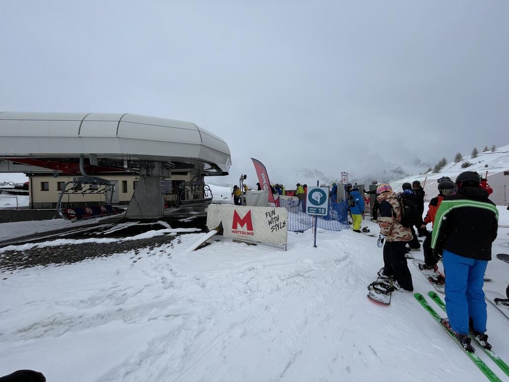 Der meistbesuchte Lift ist jedoch vom Passo Eira hoch.