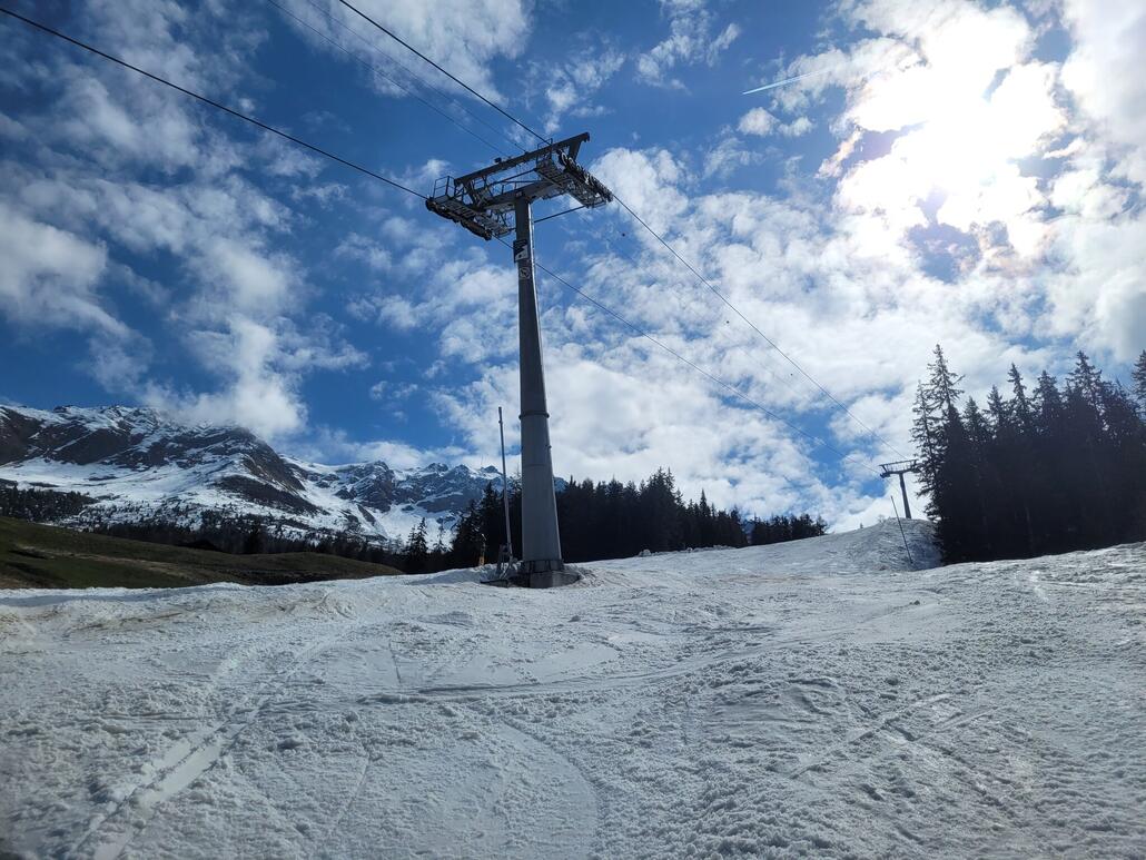 War spät genug dran, daher nicht mehr hart. Ging gut zu fahren.
