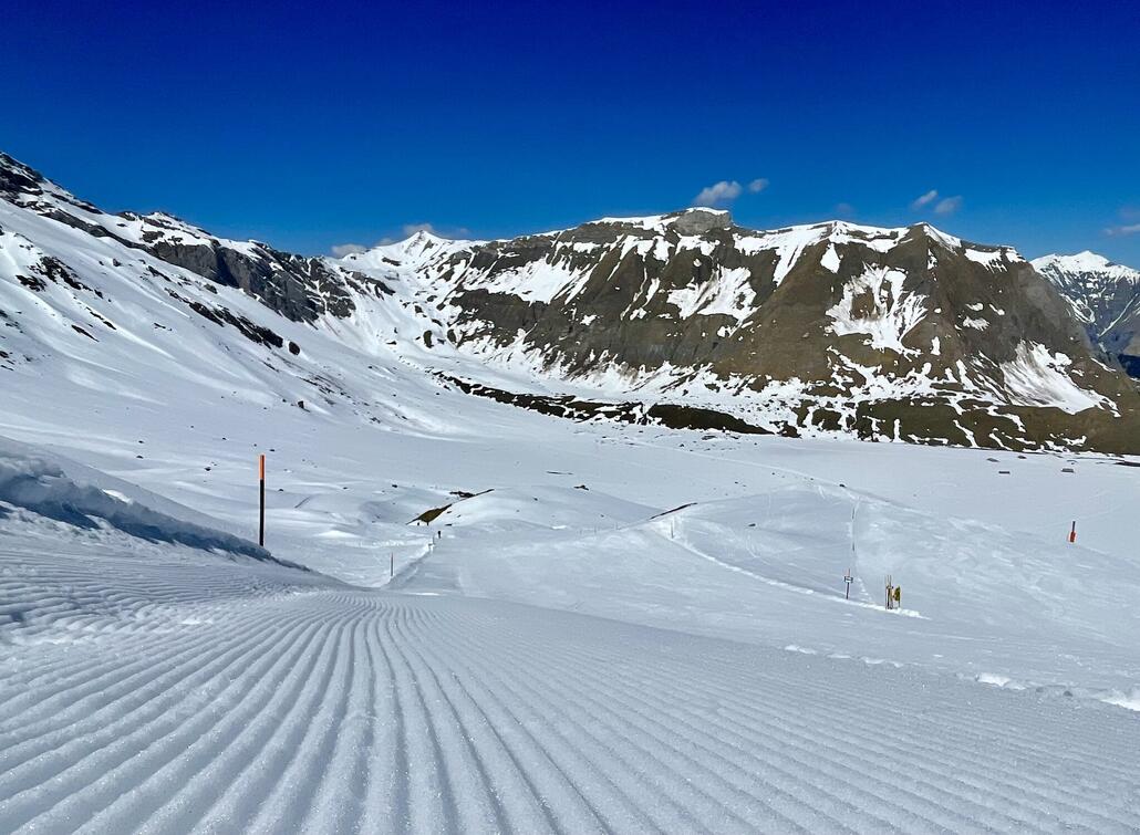 In die andere Richtung weniger, die Rillen aber vorzüglich