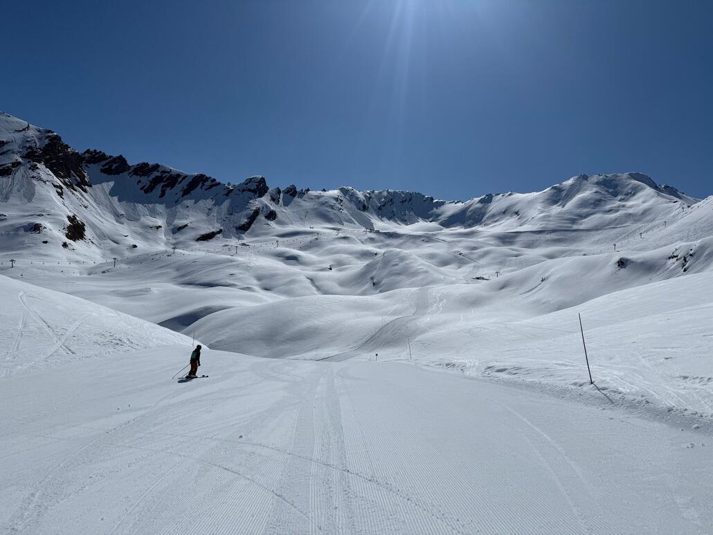 ...und dann auf der andere Seite runterfahren. Ebenfalls genial!