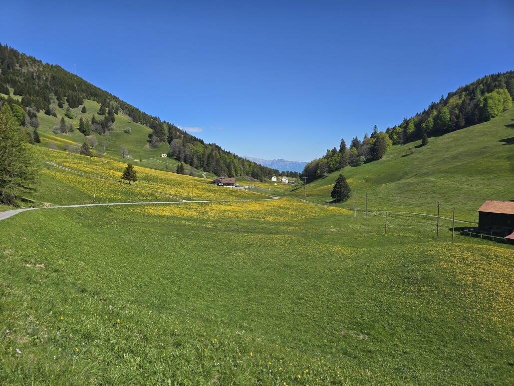 Am St. Margrethenberg angekommen.