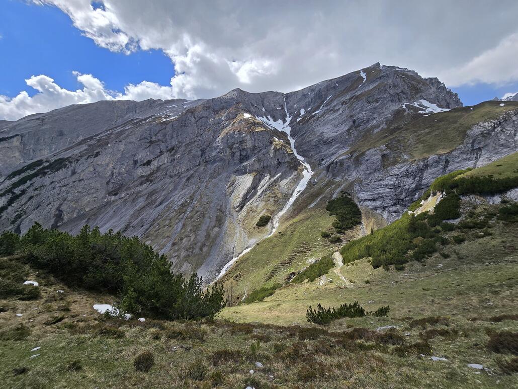 Start der Abfahrts ins Lavoitobel.