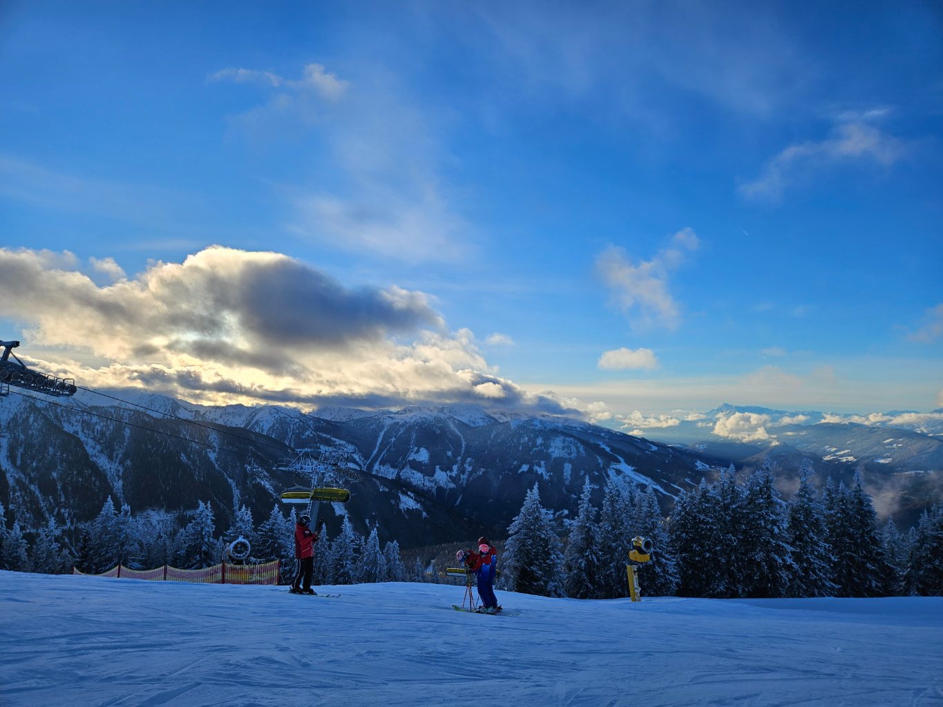 Kurz vor Vier wurde es immer schöner.