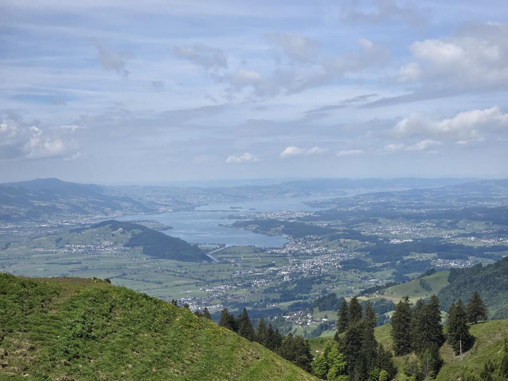 Zürichsee im Zoom