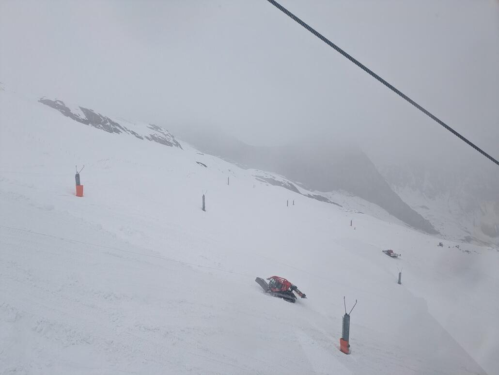 Gesperrte Piste 3 rot (direkte Variante)