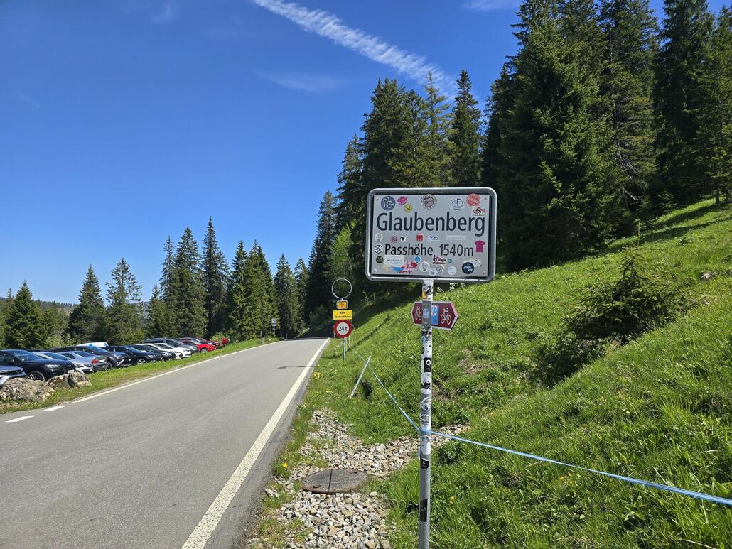 Angekommen auf dem Glaubenberg