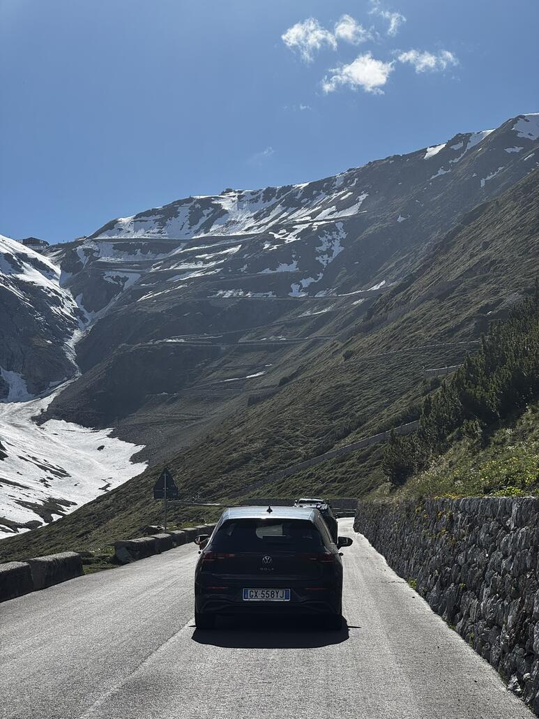 Die Strasse ist einfach eindrücklich