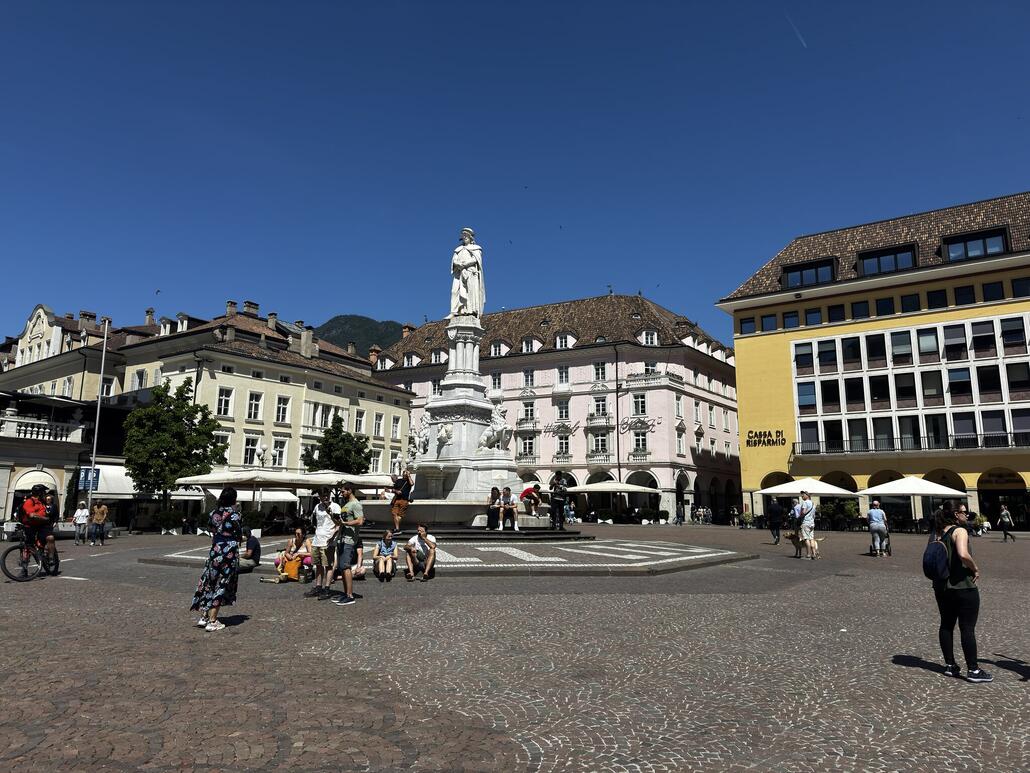 Ankunft in Bozen