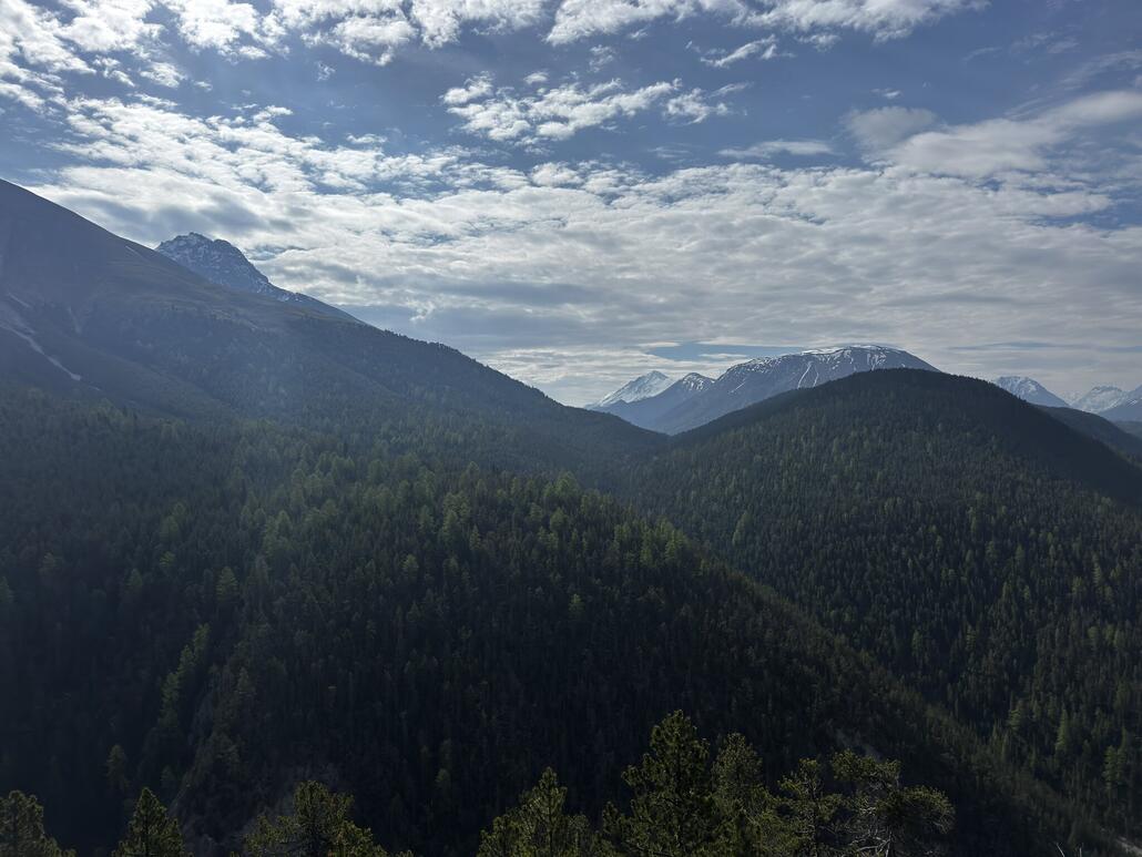 Am nächsten Morgen, wieder dieser tolle Ausblick