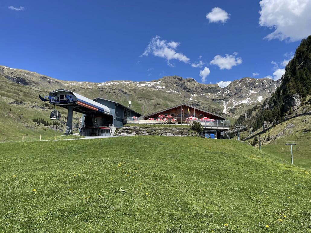 Ziel/Start Mägisalp