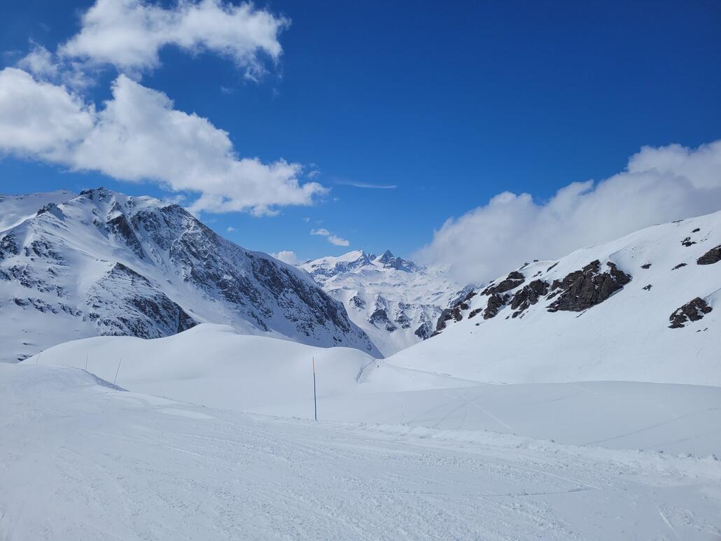 Schöne Weitblicke. Mont Thabor und Pic du Thabor.