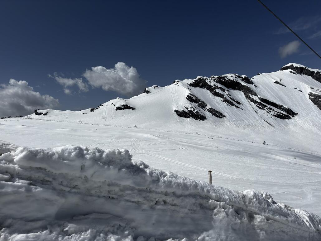 Blick vom Payer auf den Cristallo Lift