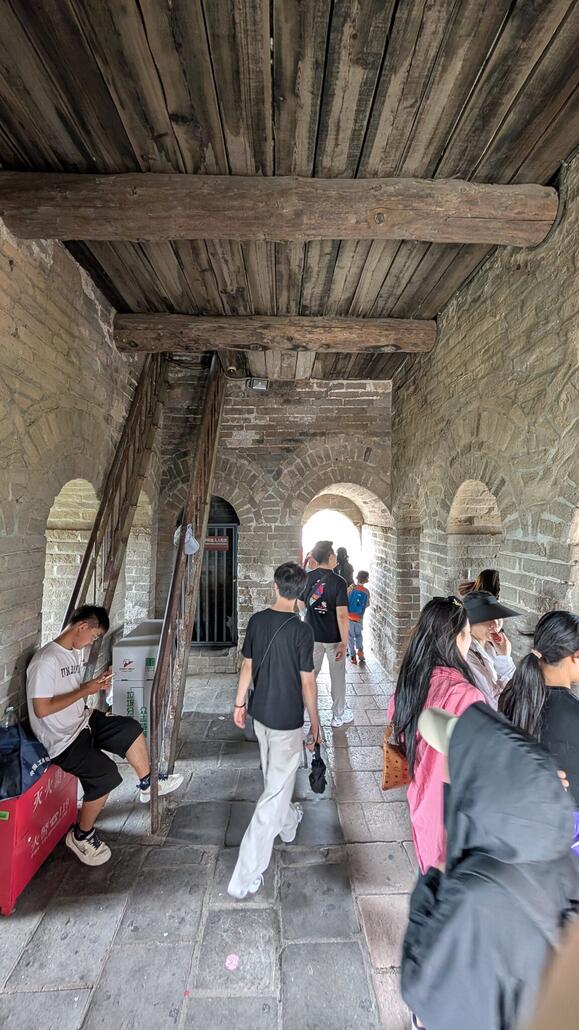 Durch eine Zwischen Turm