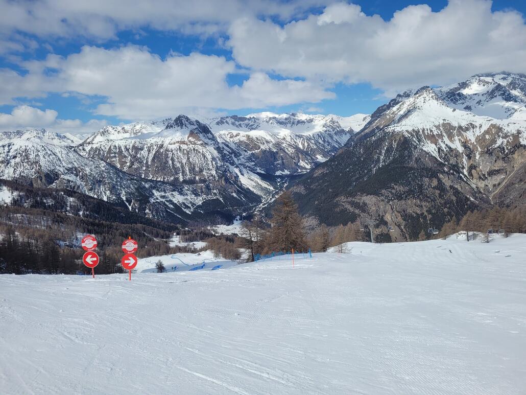 Höchster Punkt für mich an diesem Tag im Teilgebiet, die obersten Bereiche waren teilweise leicht knollig.